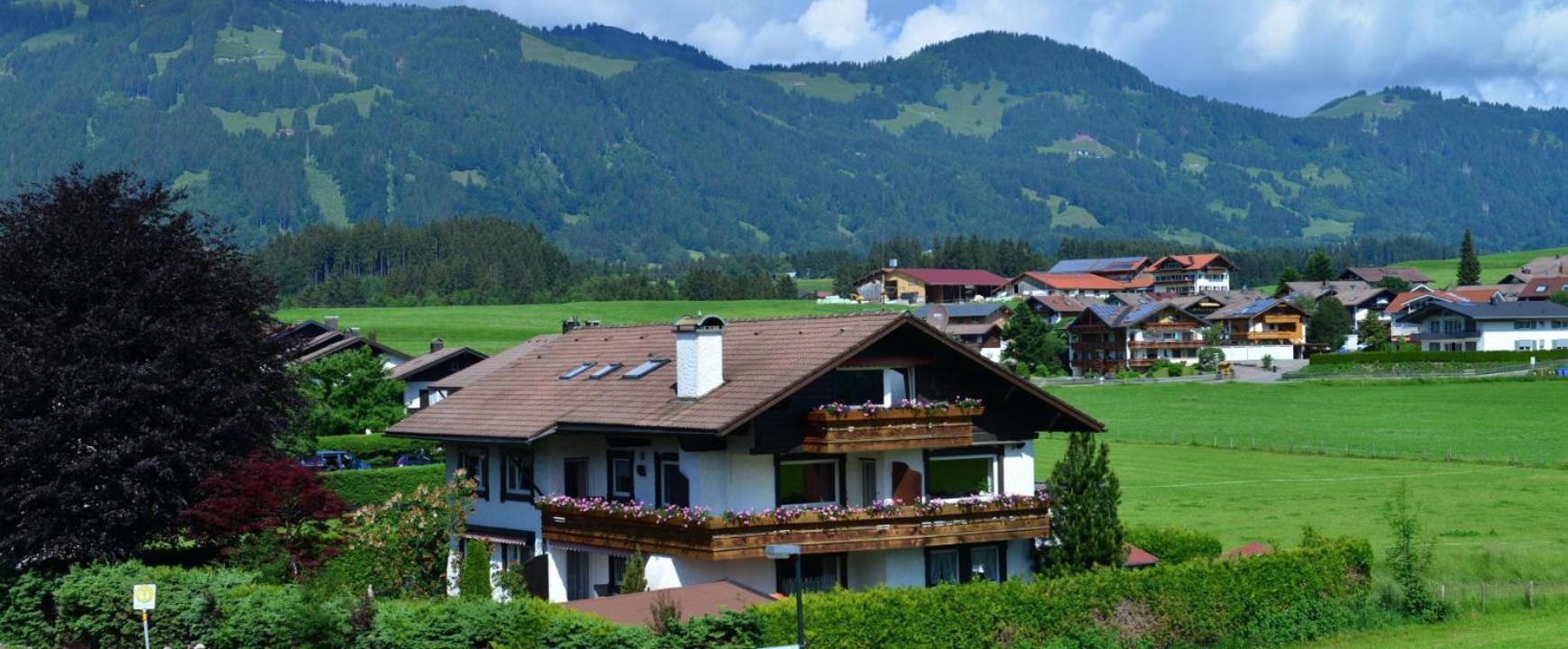 Panoramablick Ferienwohnungen Fischen im Allgaeu Exterior photo