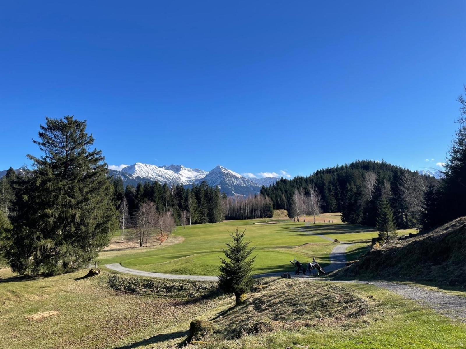 Panoramablick Ferienwohnungen Fischen im Allgaeu Exterior photo